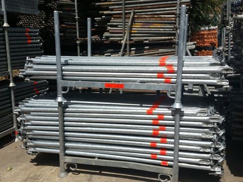 Diagonale Layher échafaudage multidirectionnel d’occasion