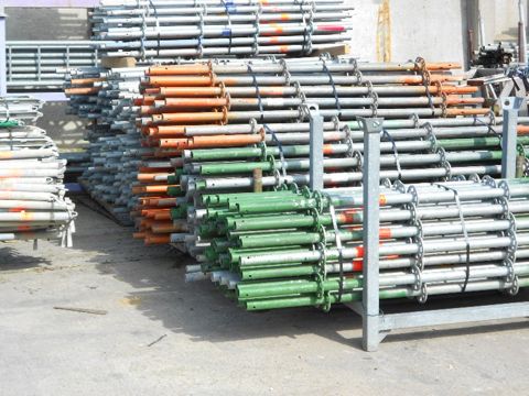 500m² d’échafaudage occasion Layher multidirectionnel