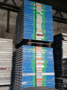 Plancher acier Layher combi 1,57m d’occasion