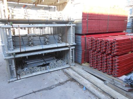 Echafaudage Rux de facade 1010m² NEUF!