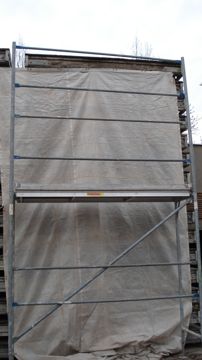 Echafaudage d’occasion spécial toiture Hünnebeck: 214 m²