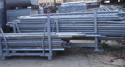 Tube acier 3,50m échafaudage d’occasion