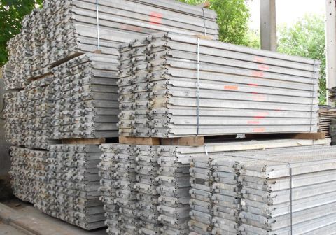 Echafaudage multidirectionnel Layher: 1.500m²