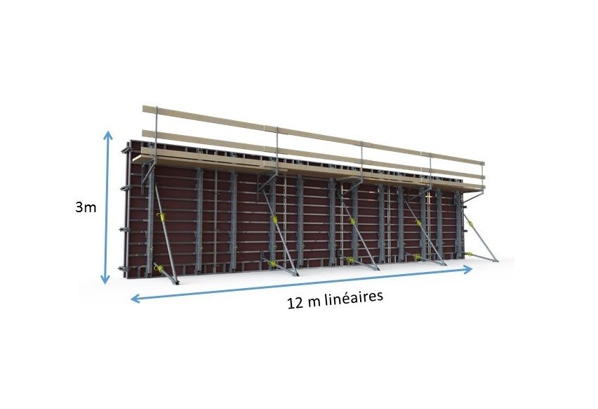 Coffrage alu léger