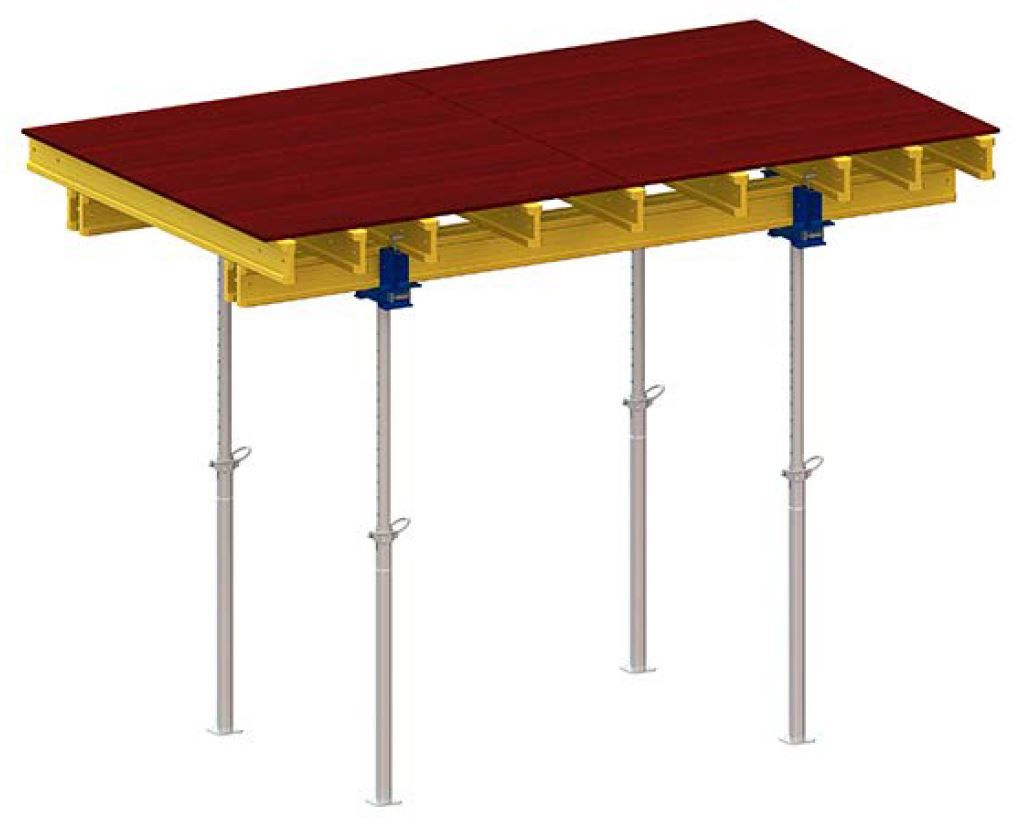 Coffrage de dalle 440m² – Type Slab