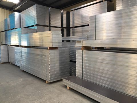 Coffrage banche aluminium 318m²