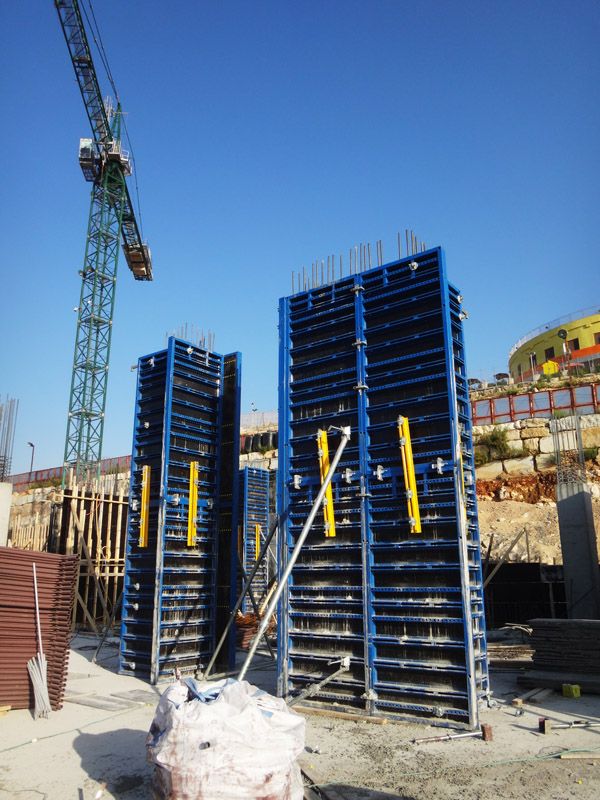 Coffrage acier 100m²