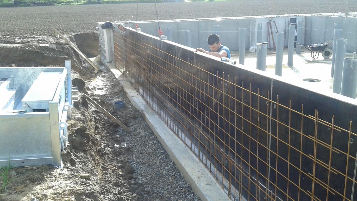 Coffrage panneaux aluminium 500m²
