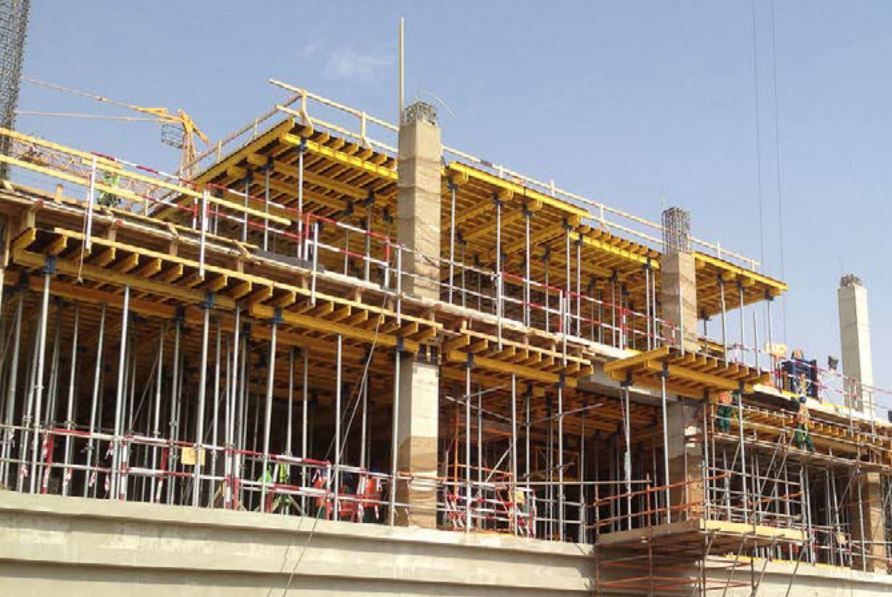 Coffrage de dalle – Slab – 1000m²
