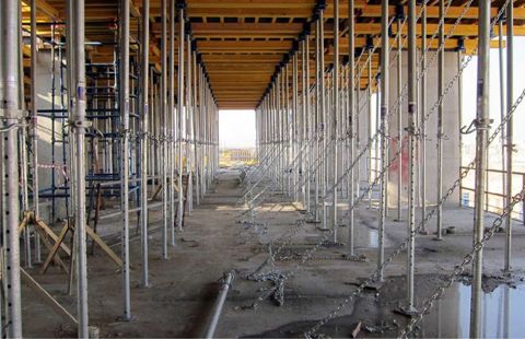 Coffrage de dalle / Slab. 750m²