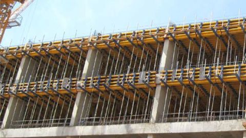 Coffrage de dalles / Slab: 500m²
