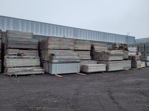 Lot échafaudage occasion multidirectionnel Altrad Plettac Contur: 1000m²