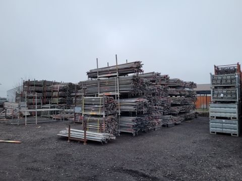 Lot échafaudage occasion multidirectionnel Altrad Plettac Contur: 1500m²
